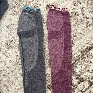 Gymshark Activewear Set in Maroon and Blue